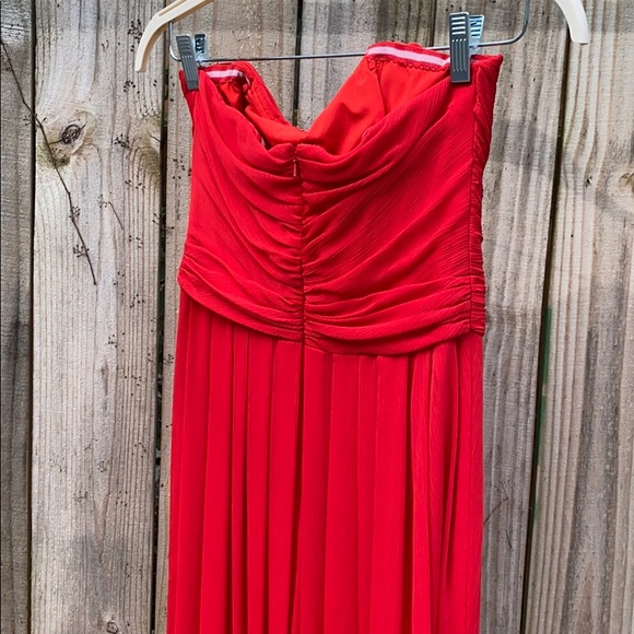 Badgley Mischka Faye Chiffon Gown NWOT - Picture 7 of 8